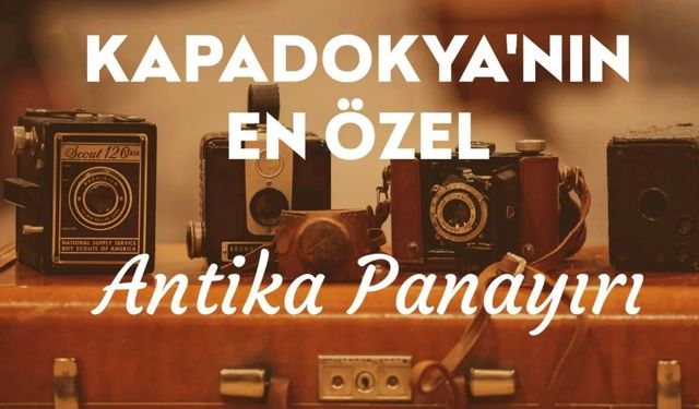 Antika panayırı Ortahisar’a kuruldu