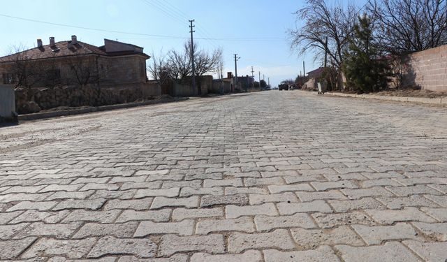 Ekipler çıkma taş ve bordürleri değerlendirdi