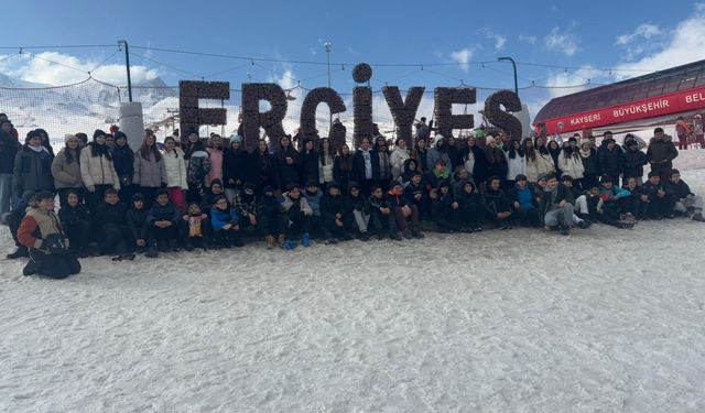 Altınyıldız Öğrencileri Erciyes gezisinde