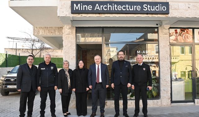 Vali Fidan, Mine Architecture Studio’yu ziyaret etti