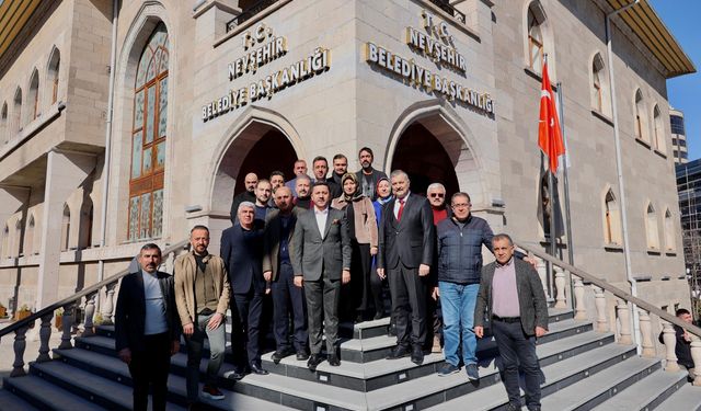 MHP’den Başkan Arı’ya ziyaret