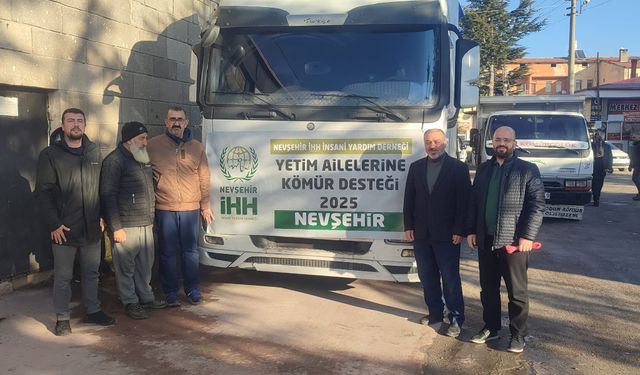 İHH Nevşehir'den kömür yardımı