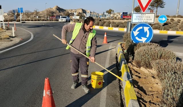 Ürgüp’te tadilat ve tamirat çalışmaları sürüyor