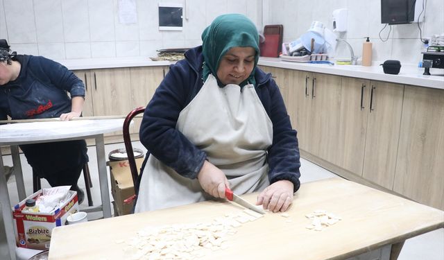 Kayseri'nin yufka ve mantıları Nevşehir’de sofraları süsleyecek