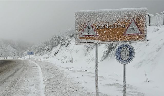 Meteorolojiden buzlanma ve don uyarısı