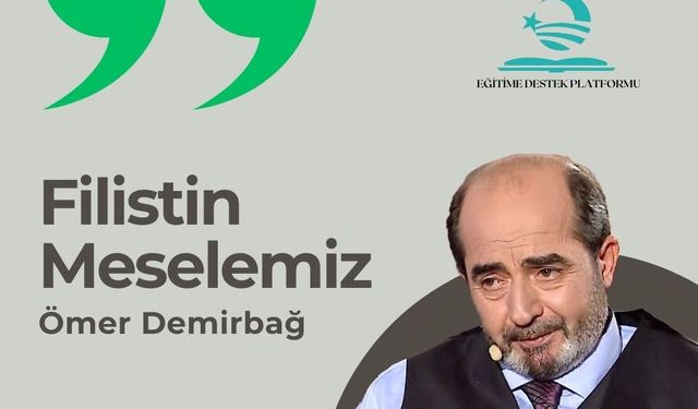 Filistin için farkındalık konferansı düzenlenecek