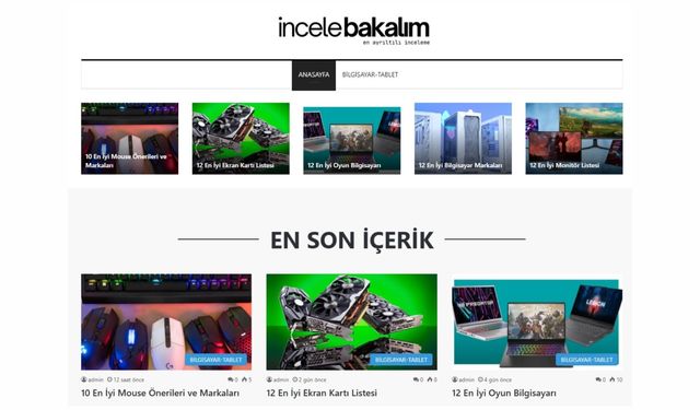 İncele Bakalım: Kaliteli ve Güvenilir Ürün İnceleme Platformu