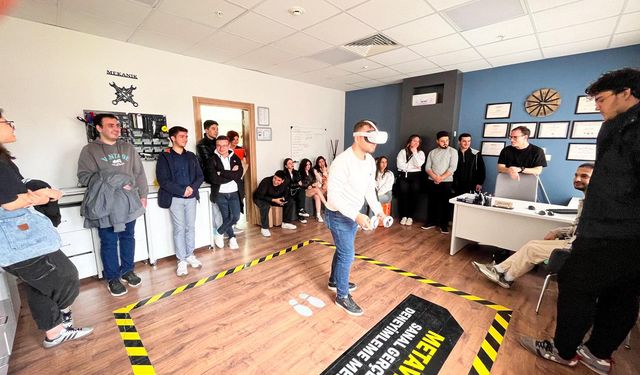 KÜN öğrencilerinden Kapadokya Teknopark'a ziyaret