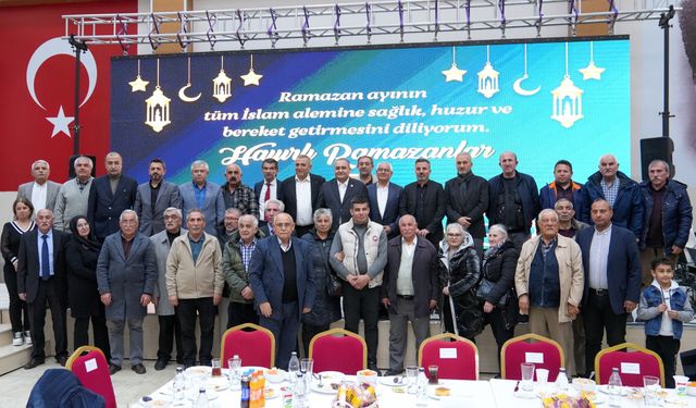 Nevşehirliler Ankara’da düzenlenen iftarda bir araya geldi