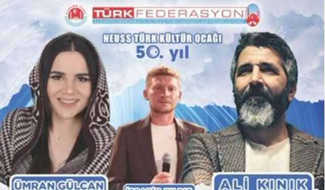 Gurbetçiler Nevşehir’in kardeş şehri Neuss’ta buluşacak