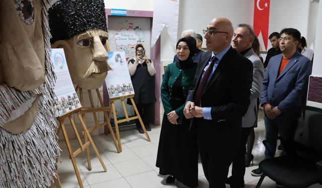 Sıfır Atık Günü etkinlikleri kapsamında sergi açıldı