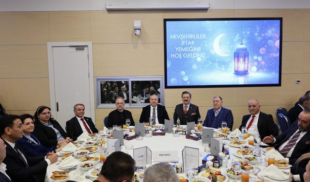 Ankara’da yaşayan Nevşehirliler iftarda buluştu