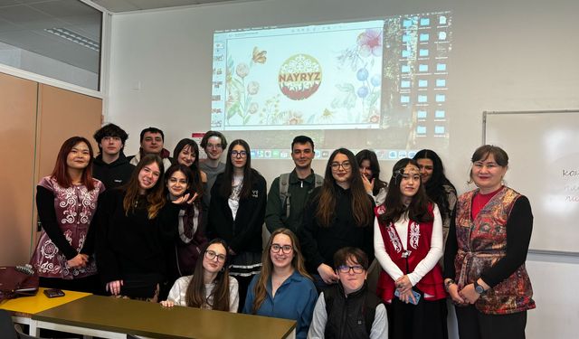 Fransa'nın Poitiers Üniversitesi'nde Nevruz Bayramı kutlandı