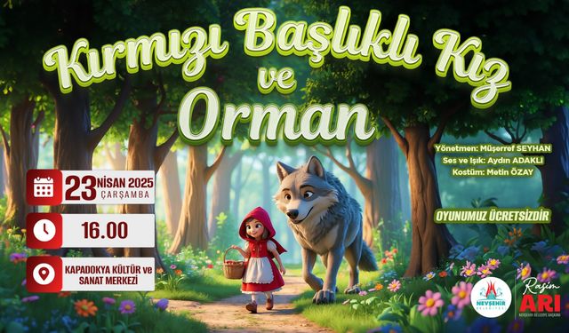 Nevşehir Belediyesinden çocuklara özel tiyatro