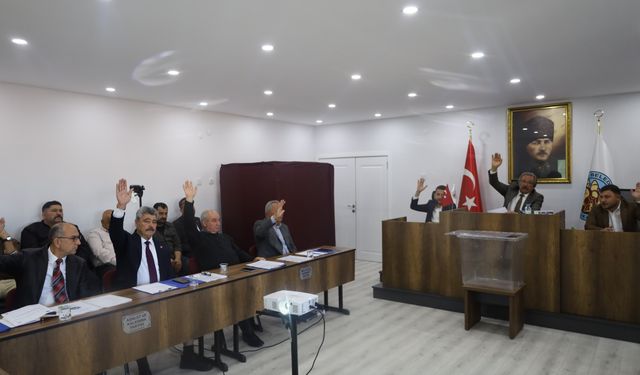 Avanos Belediye Meclisi nisan ayı toplantısını yaptı