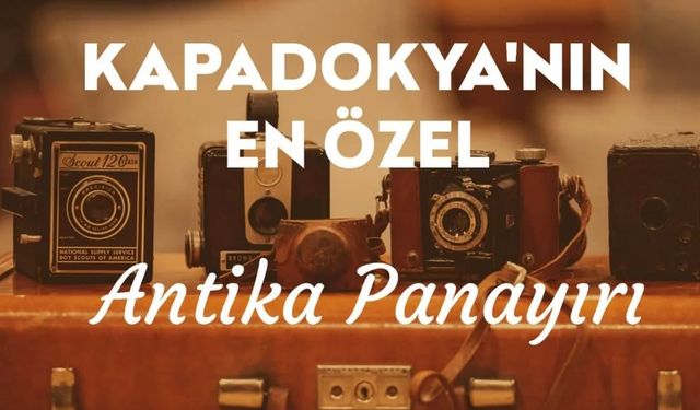 Antika panayırı Ortahisar’da kuruldu