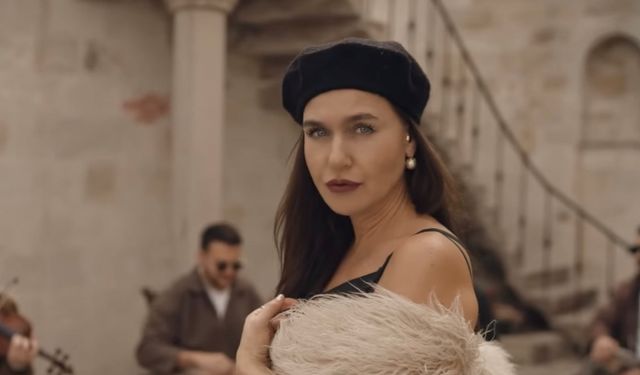 Şevval Sam Kapadokya’da klip çekti