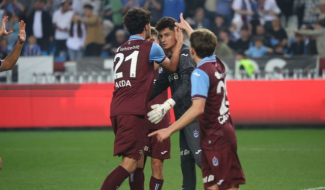 Tarihi başarı! Trabzonspor yarı finalde