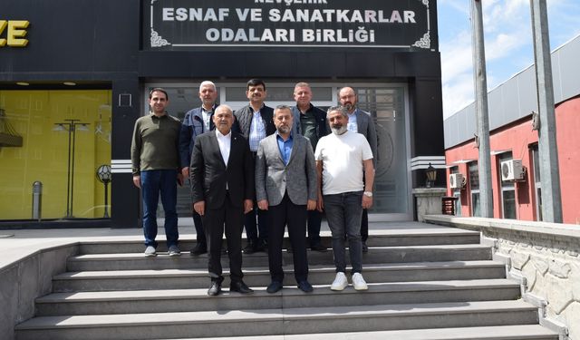 Esnaf ve sanatkarların sorunları görüşüldü