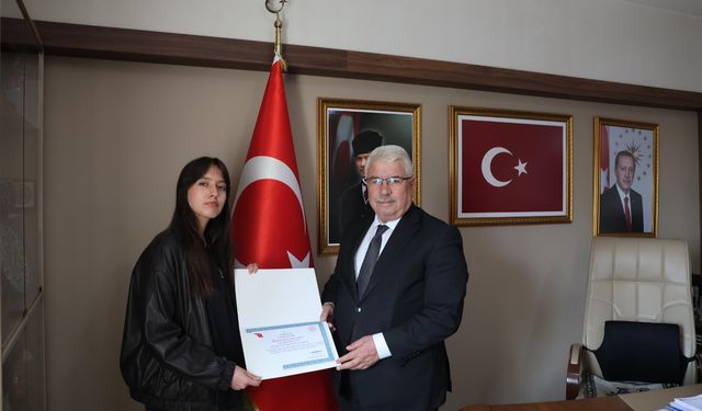 Nevşehirli öğrenciden ülke çapında başarı
