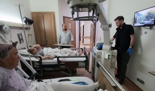 Röntgen cihazı hastaların ayağına geliyor