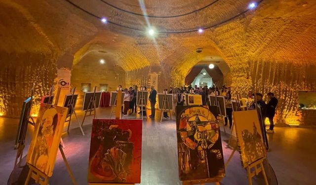 Tuvallere yansıyan Kapadokya, sanatseverleri büyüledi