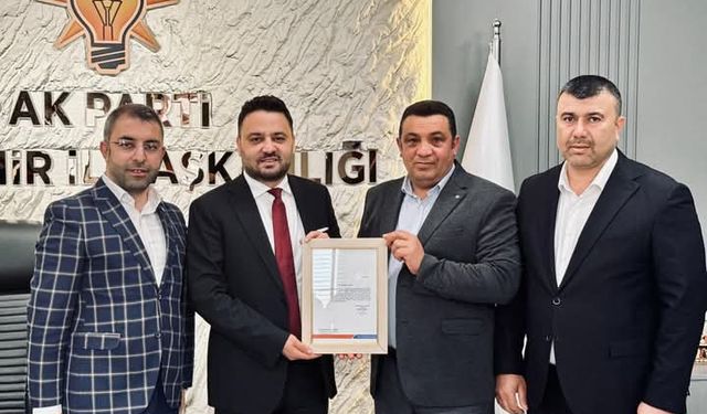 AK Parti’nin Karapınar teşkilatında bayrak değişimi