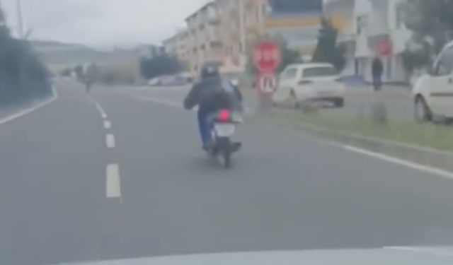 Trafiği tehlikeye atan sürücüye ceza