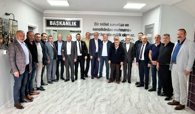 Esnafların sorunları görüşüldü