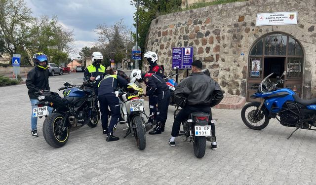 Nevşehir’de 14 sürücüye 70 bin lira ceza