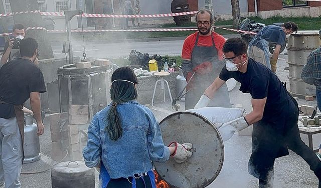 Seramik sanatına ilgi duyanlar bir araya geldi