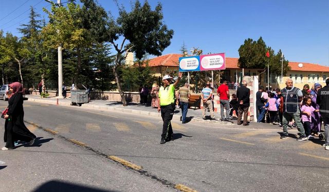 Nevşehir’de okul ve çevresinde sıkı denetim