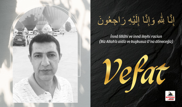 Belediye personeli Ali Çınar vefat etti