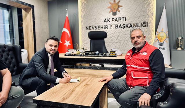 İl Başkanı Aygün’den Kızılay'a kurban bağışı