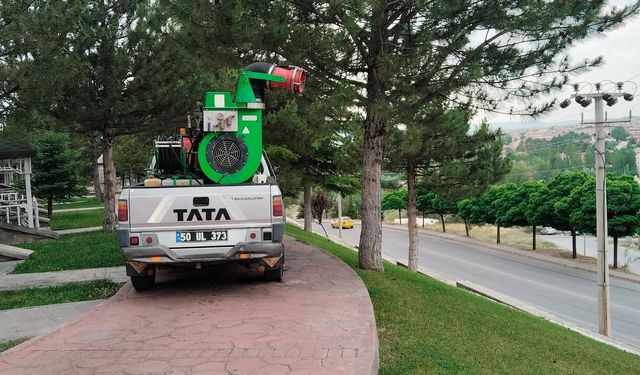 Ürgüp’te haşerelere bilimsel çözüm