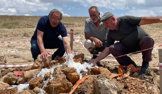 Avanos’ta yeni su kaynağı bulundu