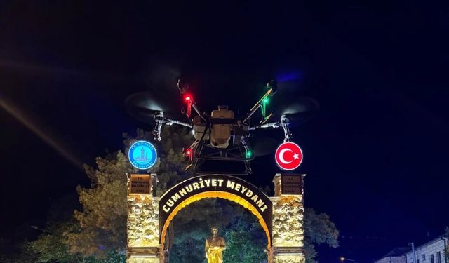 Derinkuyu gece gündüz ilaçlanıyor
