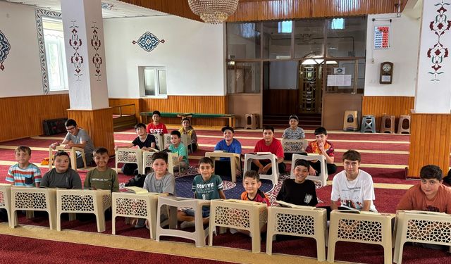 Ürgüp’te yaz Kur’an kursları coşku ile başladı