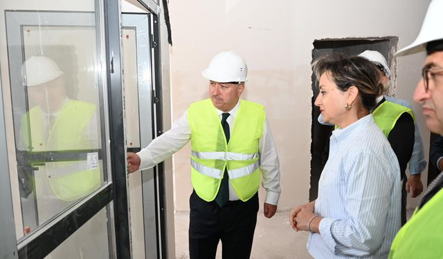 Yeni hükümet konağının yüzde 65'i tamamlandı