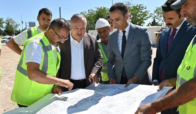 Vali Fidan, dev projeyi yerinde inceledi