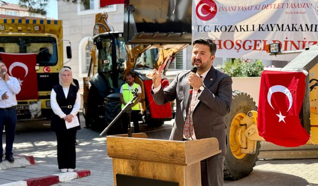 "Kozaklı ve çevre köylerimize daha hızlı hizmet ulaşacak”