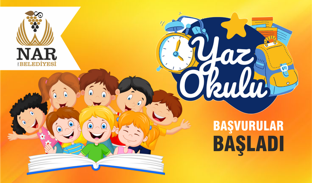 Nar Belediyesinden çocuklara özel yaz kursu