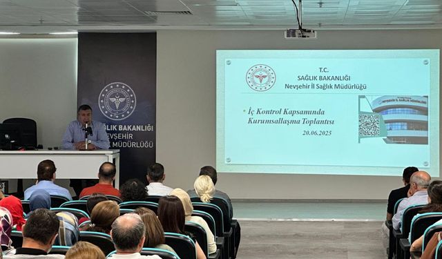 Sağlık Müdürlüğünde iç kontrol çalışmaları masaya yatırıldı