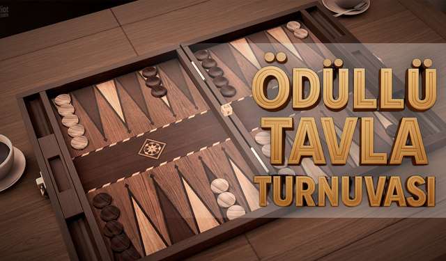 Nevşehir’de Ödüllü Tavla Turnuvası başlıyor
