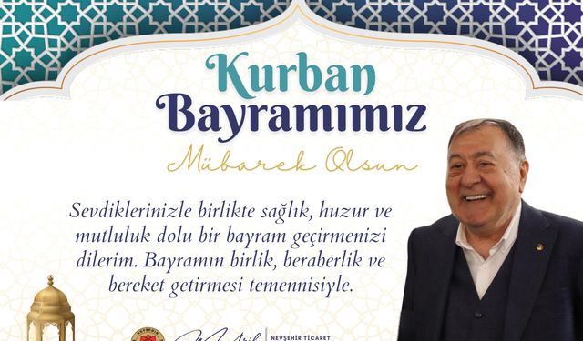 Başkan Parmaksız’dan Kurban Bayramı mesajı
