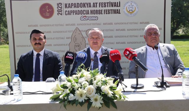 Kapadokya At ve Atçılık Kültür Festivalinin lansmanı yapıldı