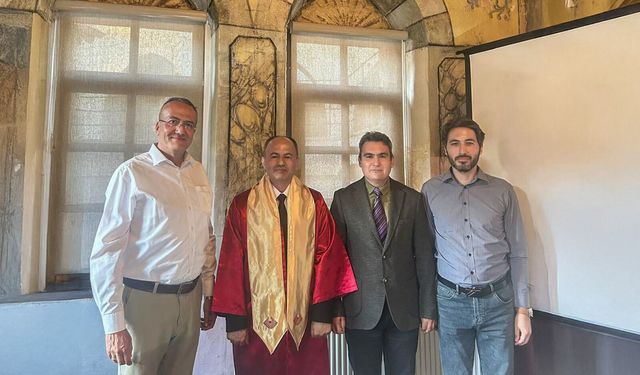 KÜN ilk doktora mezununu verdi