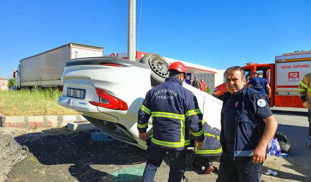 Nevşehir - Aksaray yolunda kaza: 5 yaralı