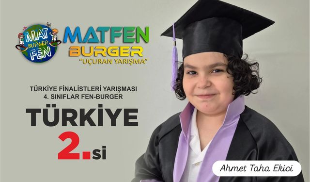 Öğretmeninin emeğini boşa çıkartmadı: Türkiye ikincisi oldu!