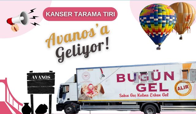 Kanser taraması Avanos’ta ücretsiz yapılacak